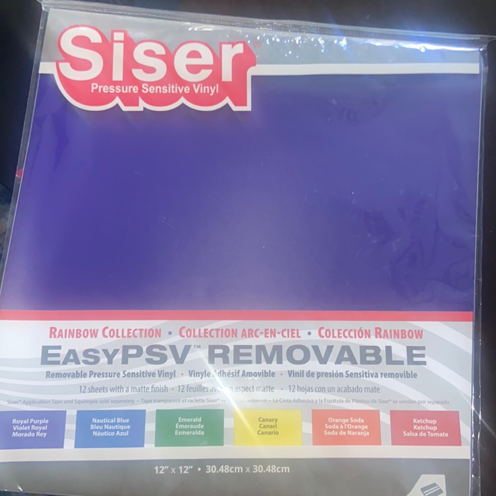 Siser Pressure Sensitive Vinyl Pack